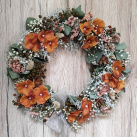 Romantický podzimní věnec