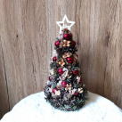 Vánoční stromeček do červenobílé