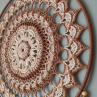 Lapač zlých snů Pouštní mandala 40 x 115 cm
