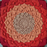 Mandala Lotosový květ - 3D - průměr 45 cm