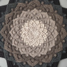 Mandala Lotosový květ - 3D - průměr 45 cm