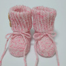 Pletené bačkůrky - 9 cm