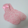 Pletené ponožtičky - 12 cm