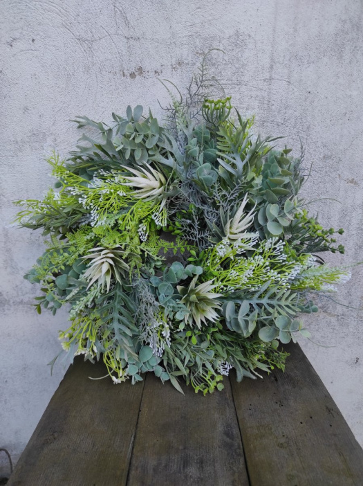Greenery veniec, gypsomilka 40 cm.
