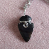 Pánský náhrdelník / Amulet s Obsidiánem