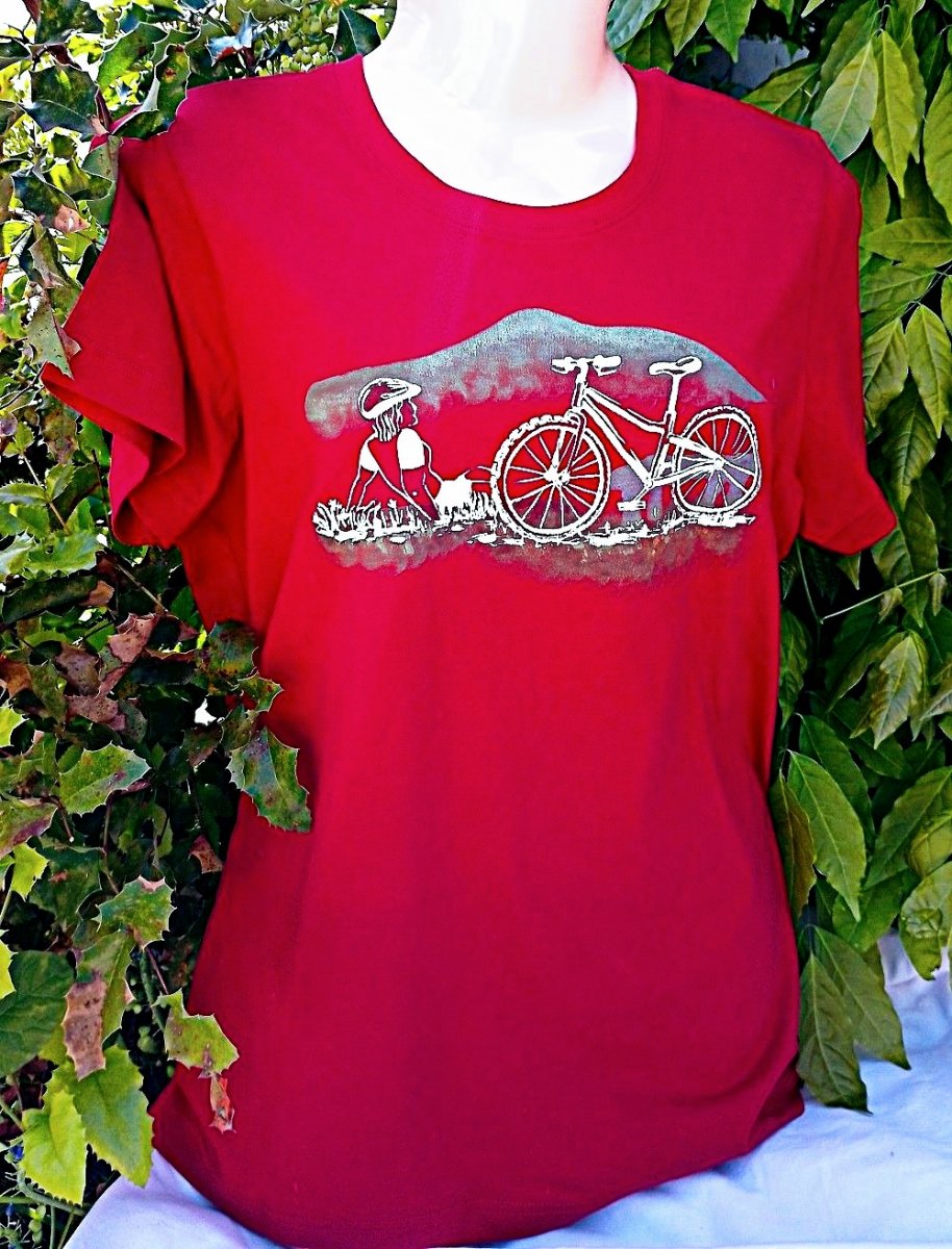 Tričko s cyklo motivem