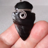 Pánský náhrdelník / amulet s Obsidiánem - elegantní šperk pro muže