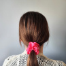 Dárková sada - 4 scrunchies L v růžové