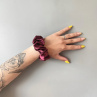Dárková sada - 4 scrunchies L v červené