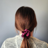 Dárková sada - 4 scrunchies L v červené