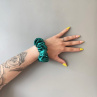 Dárková sada - 4 scrunchies L v zelené