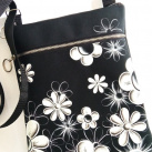crossbody s kapsou-*ČERNOBÍLÁ ELEGANTNÍ*