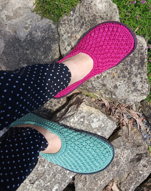 Háčkovaná barefoot elegance 