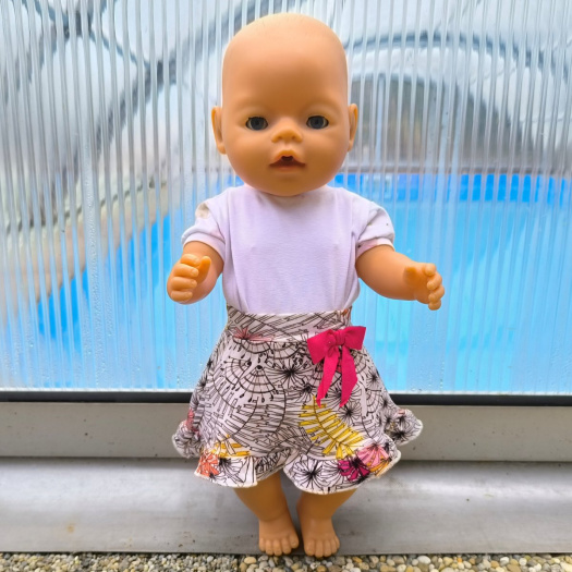 SUKNĚ PRO PANENKU BABY BORN 40 až 43 cm