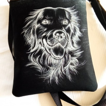 crossbody -STŘÍBRNÝ RETRÍVR 