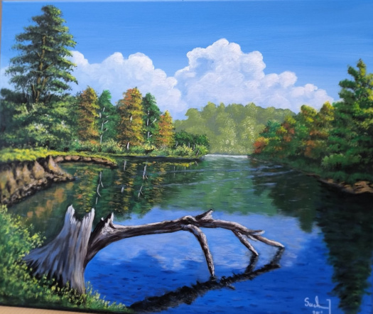 Klidné jezero 