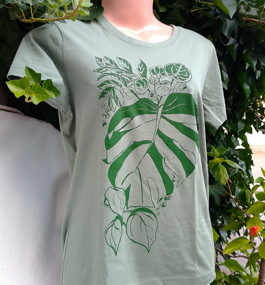 Tričko - Monstera