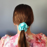 Dárková sada - 4 scrunchies L v zelené