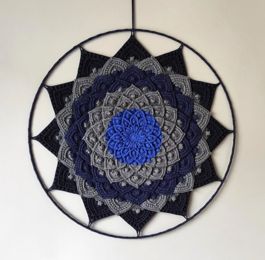 Mandala Lotosový květ - 3D - průměr 45 cm