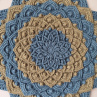 Mandala Lotosový květ - 3D - průměr 45 cm