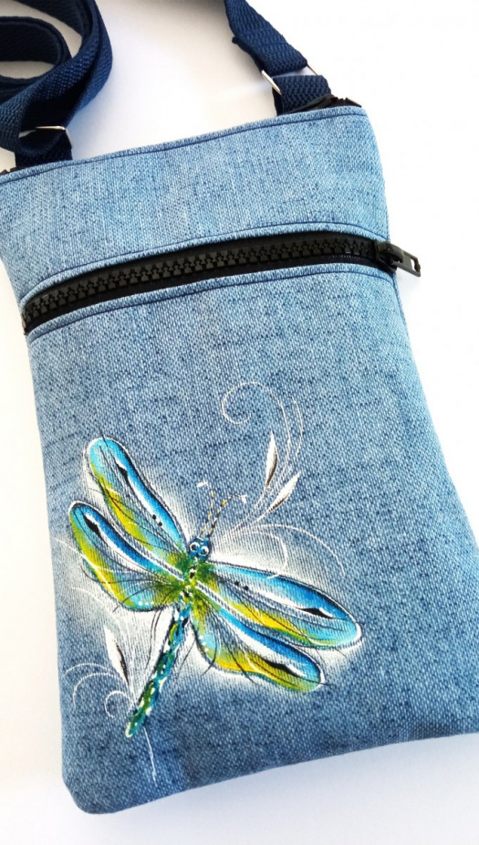  malá crossbody s kapsou-VÁŽKA II