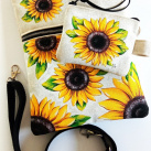  crossbody kabelka s kapsou-SLUNEČNICE