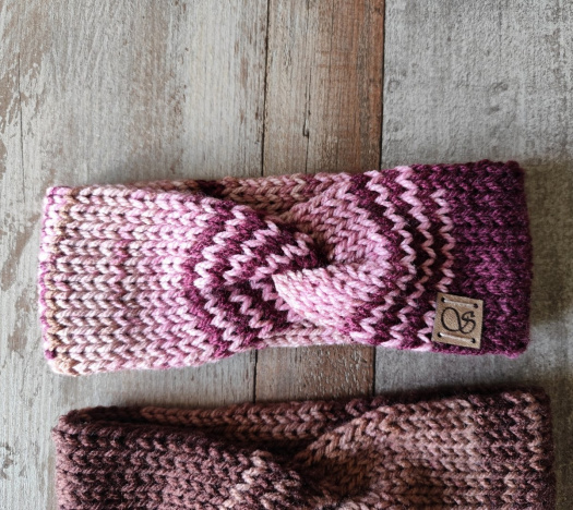 Pletená čelenka 13