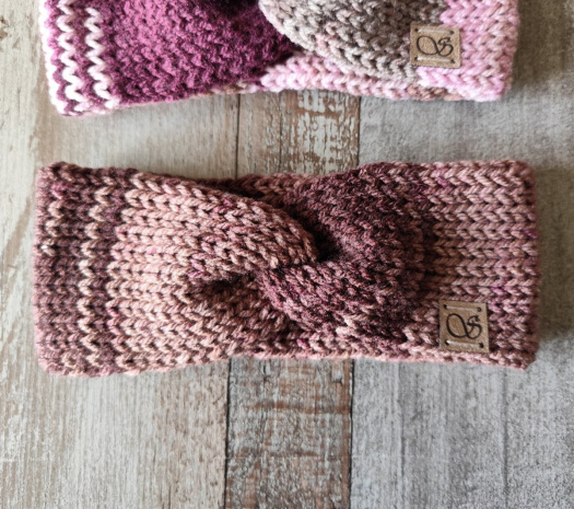 Pletená čelenka 16