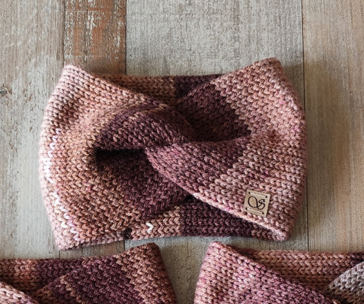 Pletená čelenka 1.