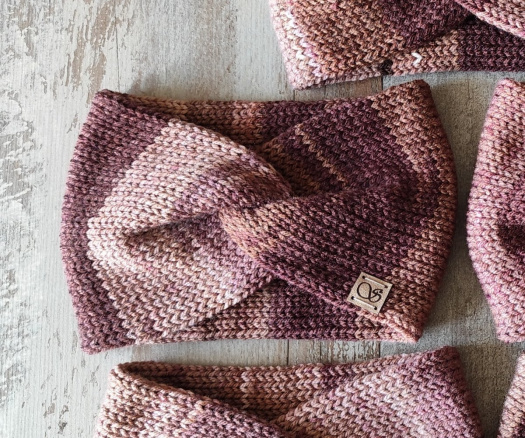 Pletená čelenka 2.