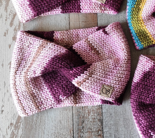 Pletená čelenka 7.