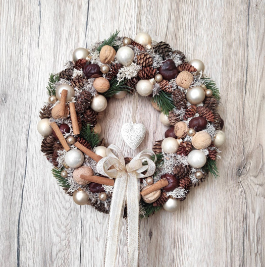 Vánoční v. do bílosmetanové