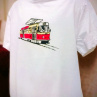 Chlapecké tričko s tramvají