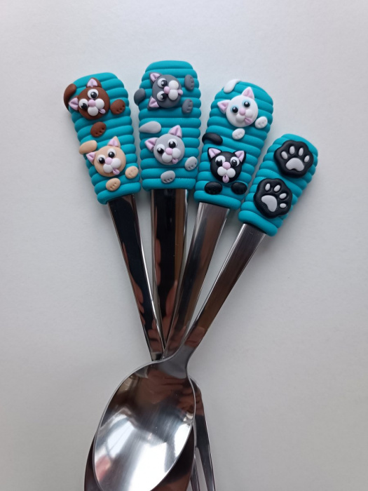 Dětský příbor kočičáci