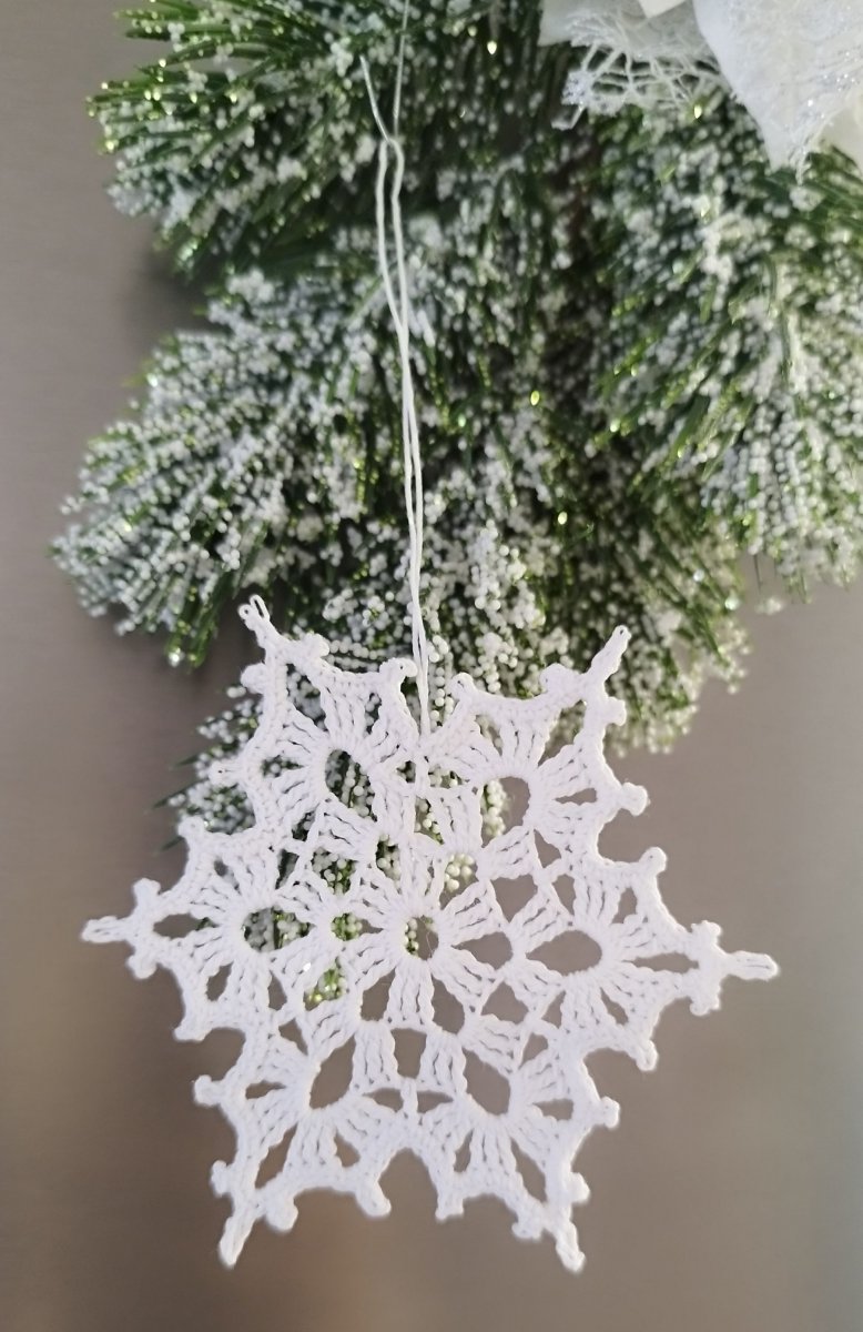 Vločka háčkovaná