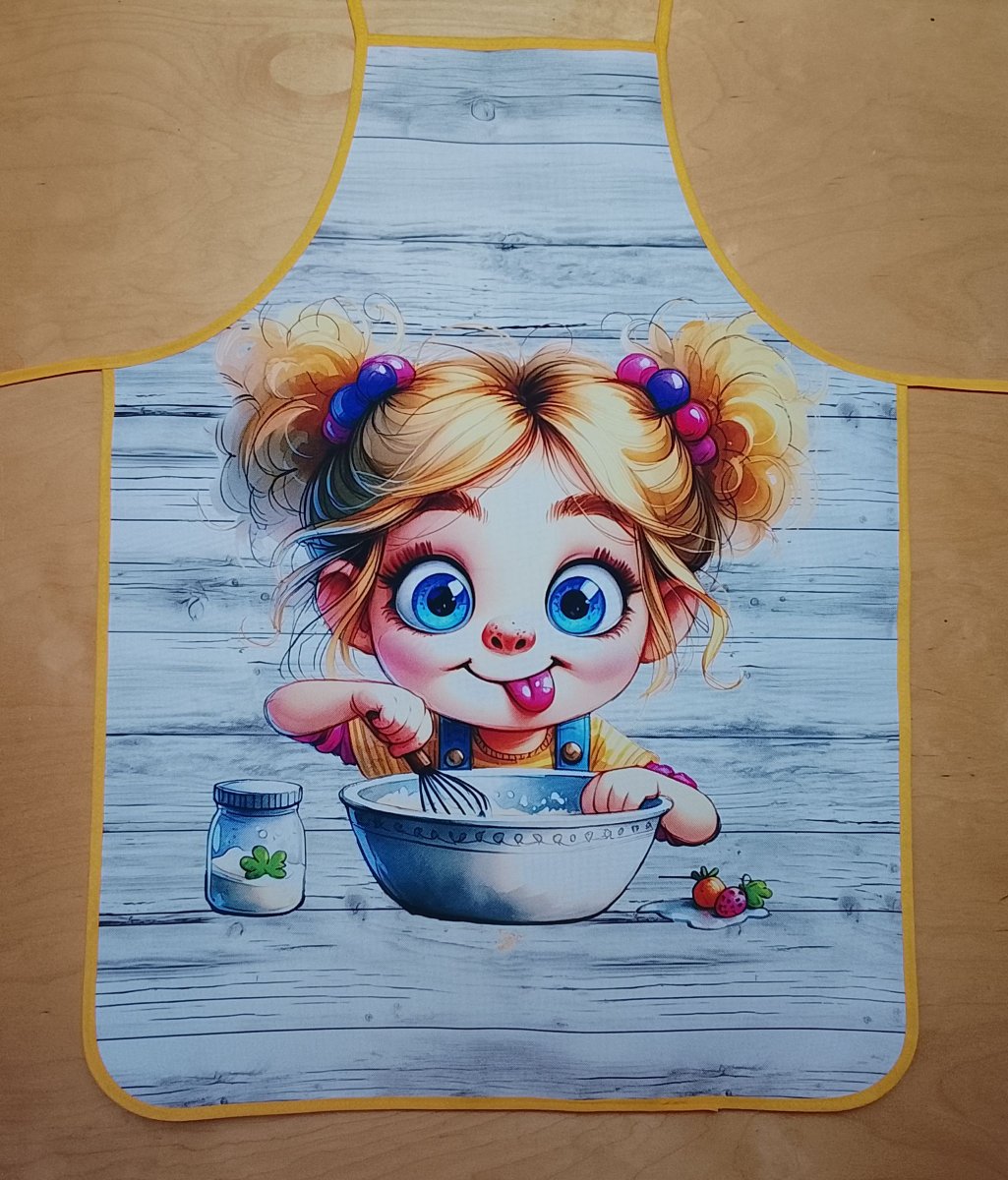 Zástěra střední ze života kuchařky