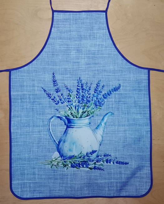 Zástěra střední levandule 