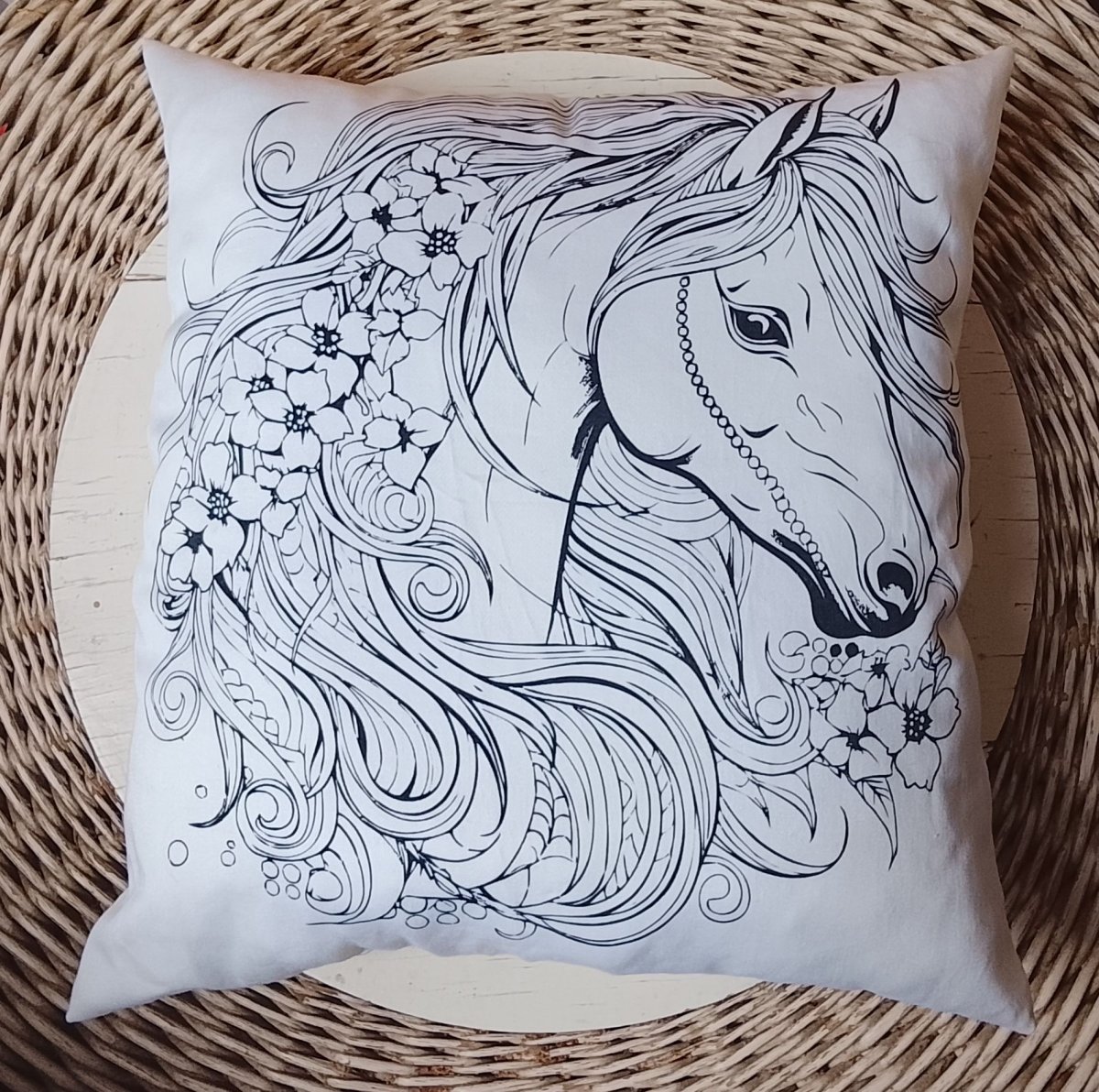 Polštářek jednorožec 