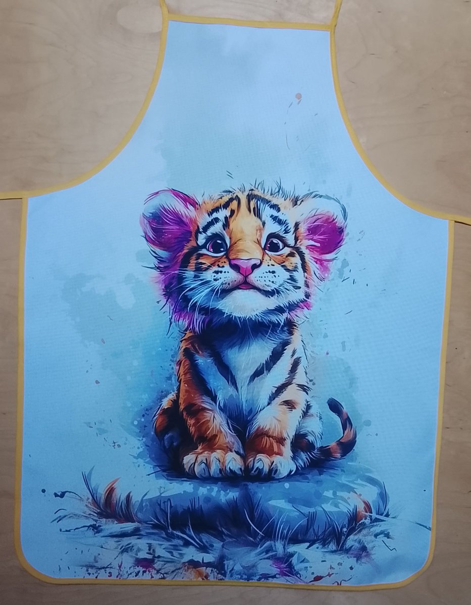 Zástěra střední tygr 