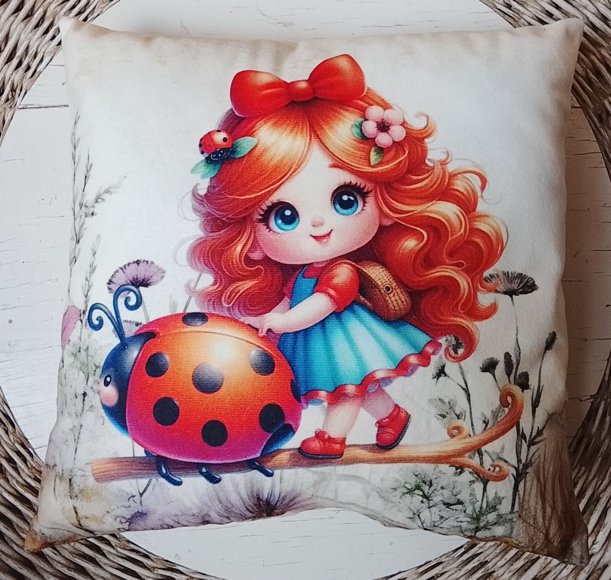 Polštářek beruška 2 