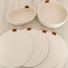 Sada na jídelní stůl 6 ks - písková