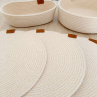 Sada na jídelní stůl 6 ks - písková