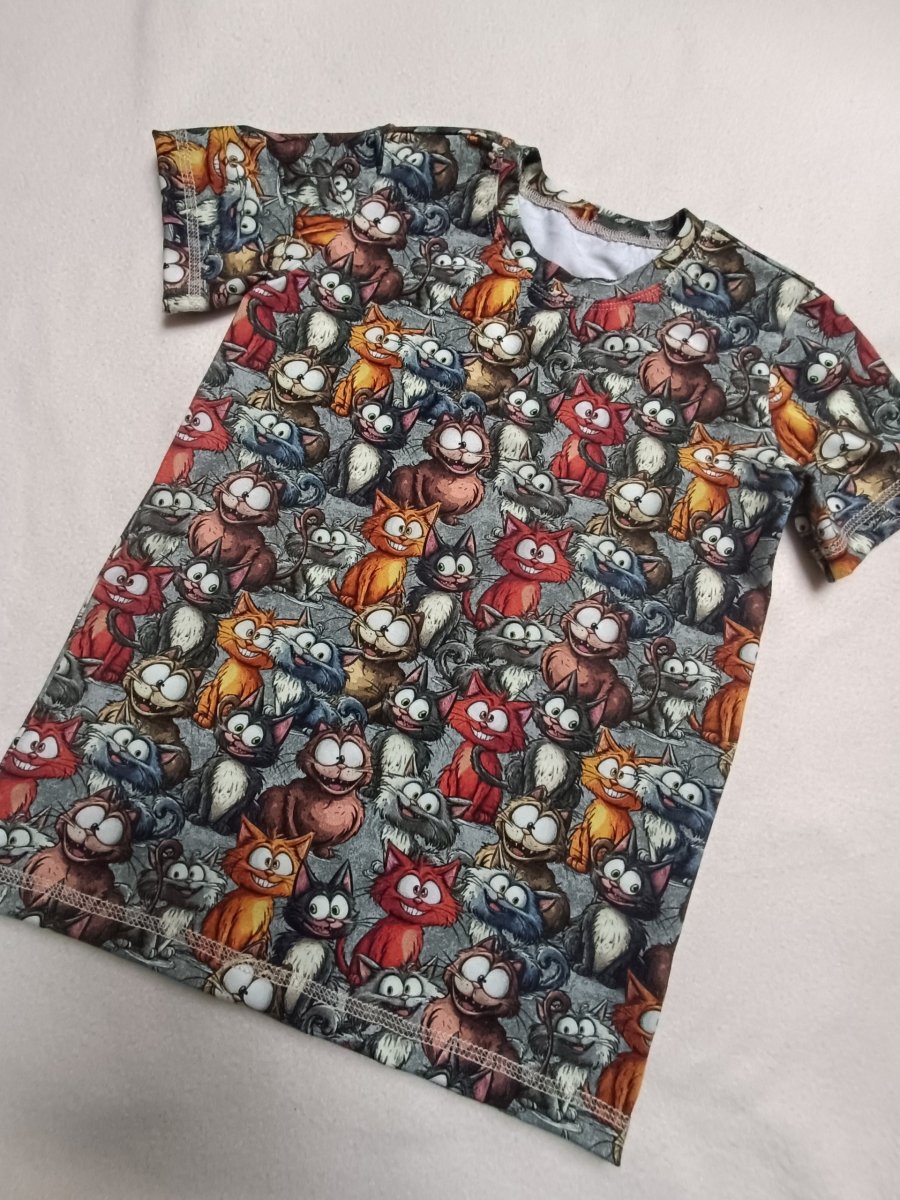 Kočičí tričko vel. 128