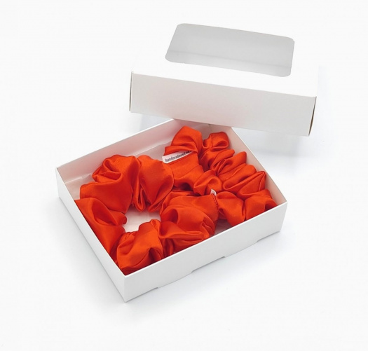 Sada dvou červených gumiček L-klasik a S