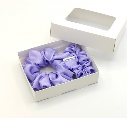 Sada dvou levandulových gumiček L-klasik a S