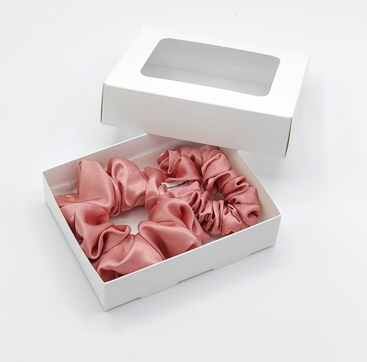 Sada dvou starorůžových gumiček L-klasik a S