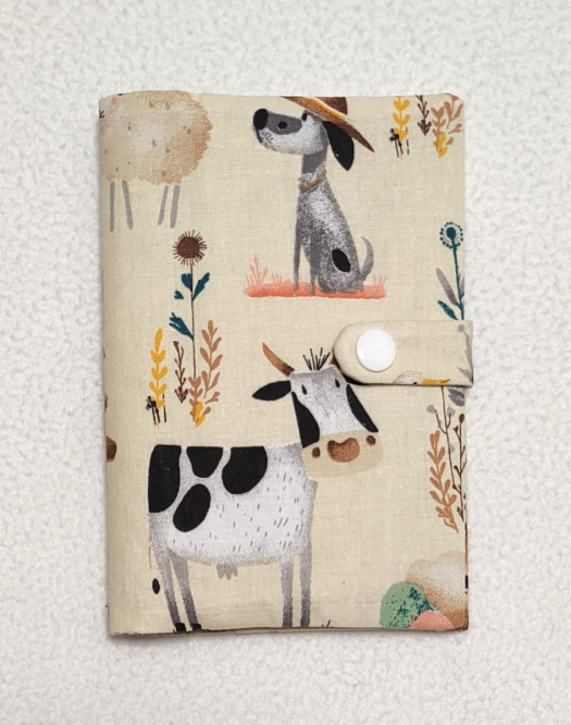 Obal na očkovací průkaz s kapsičkou