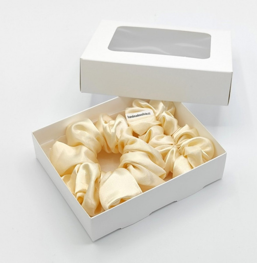 Sada dvou champagne gumiček L-klasik a S