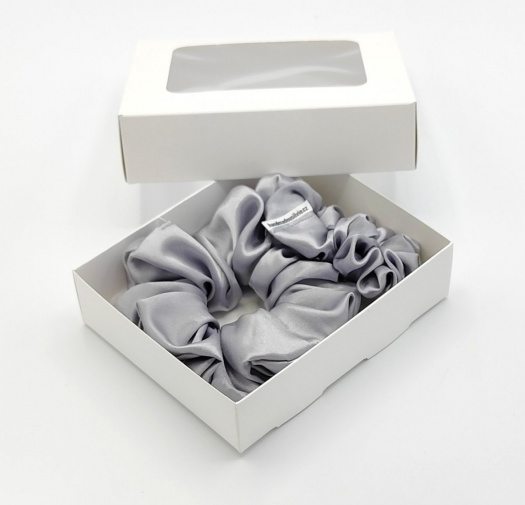 Sada dvou šedých gumiček L-klasik a S