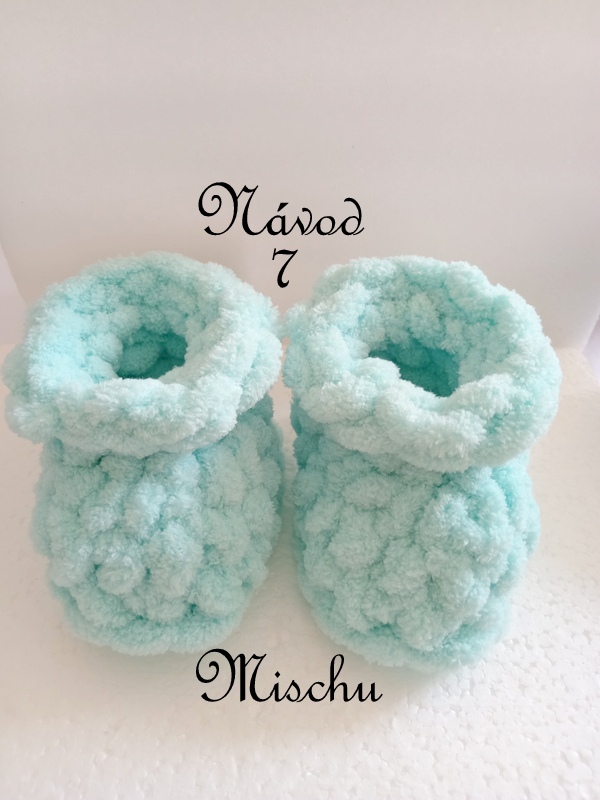 Dětské bačkůrky - návod